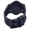 Back View Of Screwback Back Case And Open Rubber Band Of Luminox XS.0321.BO.L Watch Pre Owned Condition