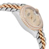 View Of Opposite Crown Facing Side Of Rolex 279383RBR Stainless Steel Watch Pre Owned Condition