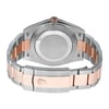 Back View Of Solid Back Case And Closed Rose Gold,Stainless Steel,Gold Band Of Rolex 126301 Watch New Condition