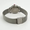 An image of a Wristwatch by Mondaine. This Display Model item is designed for Women, featuring a Casual,Classic,Dress/Formal style. It has a Quartz movement and an Analog display with a White dial color. The indices include 12-Hour Dial,Stick Indexes. The band is made of Stainless Steel and the case is made of Stainless Steel. The watch has a Round shape with a case size of 30 mm and a case thickness of 9 mm.