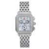 Front Full View Of MICHELE MW06P01A1046 Stainless Steel Watch Unworn Condition Excellent