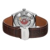 Back View Of Screwback Back Case And Closed Leather Band Of Oris 01 749 7667 4051-07 5 21 70FC Watch Pre Owned Condition