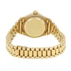 Back View Of {Caseback} Back Case And Closed Gold Band Of Rolex 6917 Watch Pre Owned Condition