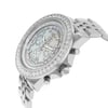 View Of Crown Facing Side Of Breitling A44362 Stainless Steel Watch Pre Owned Condition