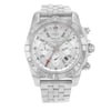 Front Full View Of Breitling AB041012/G719-383A Stainless Steel Watch Pre Owned Condition {Product Condition}