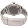 Back View Of Screwback Back Case And Closed Stainless Steel Band Of Rolex 126660 Watch Pre Owned Condition
