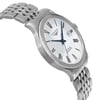 View Of Opposite Crown Facing Side Of Longines L2.821.4.11.6 Stainless Steel Watch Display Model Condition