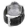 Back View Of {Caseback} Back Case And Closed Leather Band Of Panerai PAM00104 Watch Pre Owned Condition