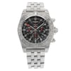 Front Full View Of Breitling AB041210/BB48-384A Stainless Steel Watch Display Model Condition {Product Condition}