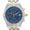 Up Close Front Facing Picture Of Breitling B13050.1 Stainless Steel Watch Pre Owned Condition