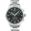 Up Close Front Facing Picture Of Tissot T116.617.11.057.01 Stainless Steel Watch Pre Owned Condition