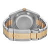 Back View Of Solid Back Case And Closed Stainless Steel,Gold Band Of Rolex 116333 Watch Pre Owned Condition
