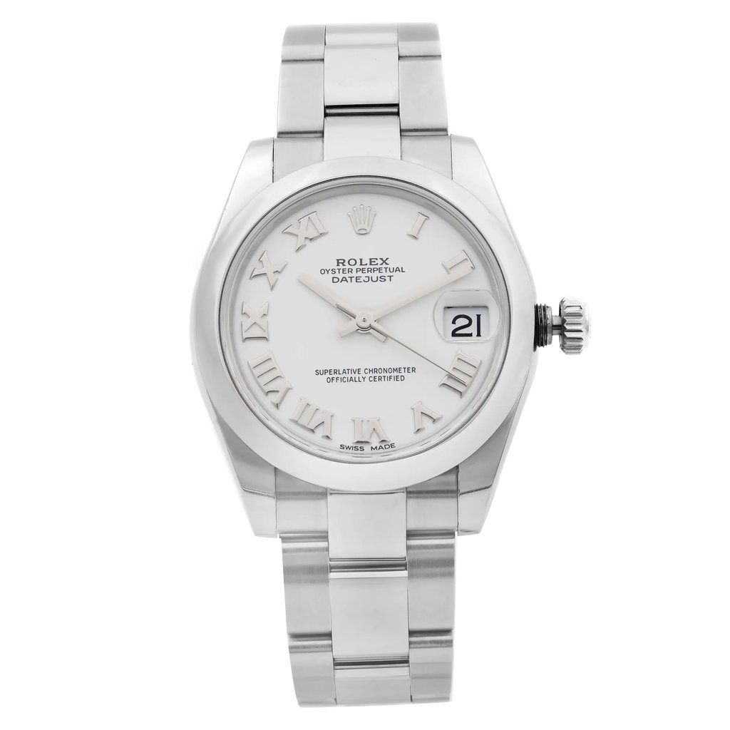 Front Full View Of Rolex 178240 Stainless Steel Watch Unworn Condition {Product Condition}