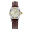 Front Full View Of Breitling 8020 Stainless Steel Watch Pre Owned Condition {Product Condition}