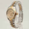 View Of Crown Facing Side Of Rolex 79173 Stainless Steel Watch Pre Owned Condition