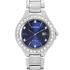 Up Close Front Facing Picture Of Citizen FE1190-53L Stainless Steel Watch Display Model Condition
