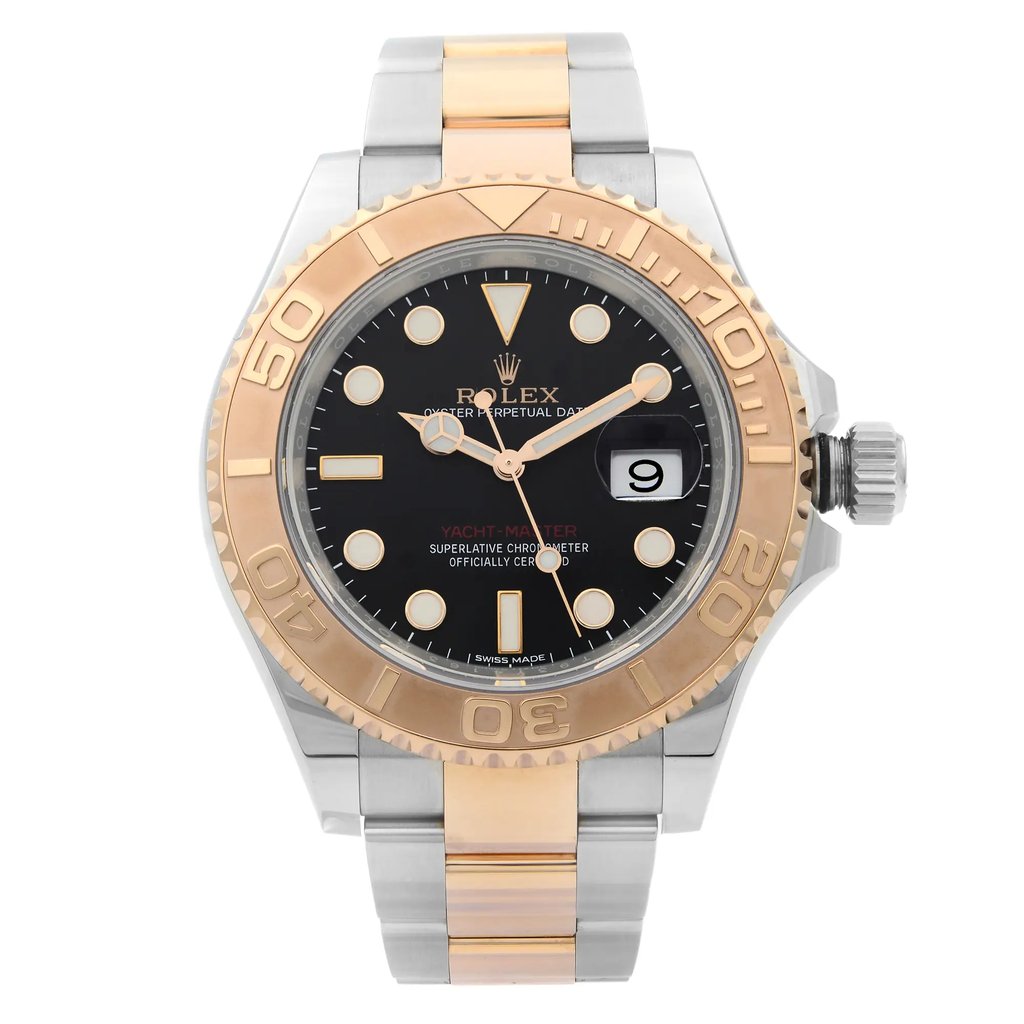 Front Full View Of Rolex 116621 Stainless Steel Watch Pre Owned Condition {Product Condition}
