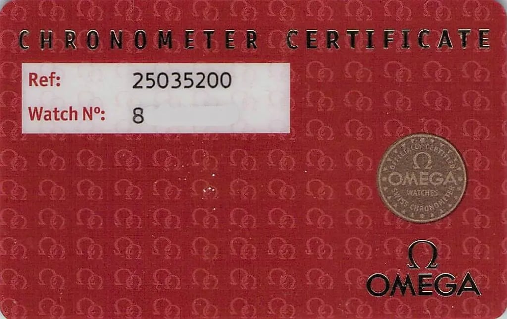7th image of OMEGA 2503.52.00 Wristwatch, DisplayModel condition