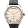 Up Close Front Facing Picture Of OMEGA 231.13.42.22.02.001 Stainless Steel Watch Unworn Condition