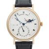 Up Close Front Facing Picture Of Breguet 7137BA/11/9V6 Gold 18kt Watch Pre Owned Condition
