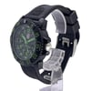 View Of Crown Facing Side Of Luminox XS.3067 Carbon Watch Pre Owned Condition