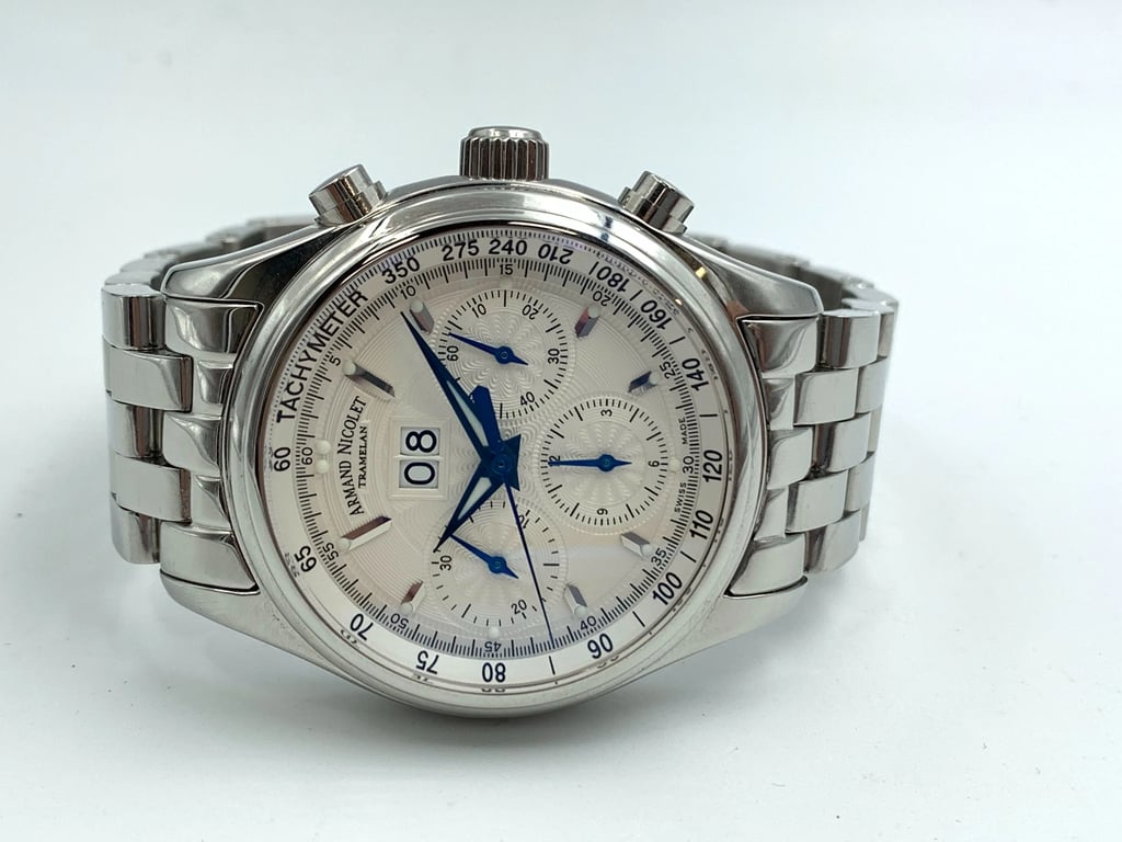 6th image of Armand Nicolet 9648A-AG-M9140 Wristwatch, DisplayModel condition