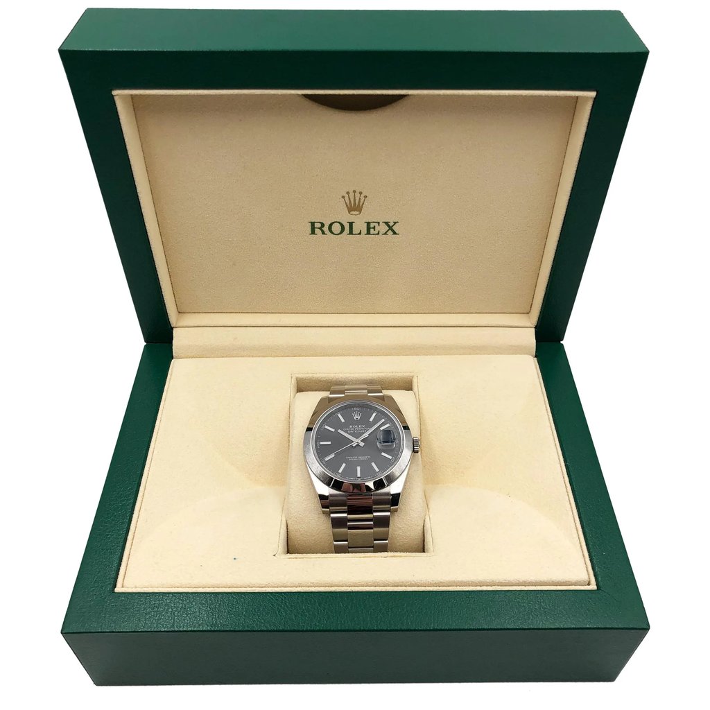  Full View Box And Documents For Rolex 126300  Without watch In The Image 