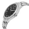 View Of Crown Facing Side Of Tissot T116.410.11.057.00 Stainless Steel Watch Display Model Condition