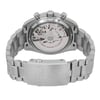 Back View Of Exhibition Back Case And Closed Stainless Steel Band Of OMEGA 304.30.44.52.01.001 Watch Pre Owned Condition