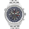 Up Close Front Facing Picture Of Citizen AT0361-57L Stainless Steel Watch Pre Owned Condition