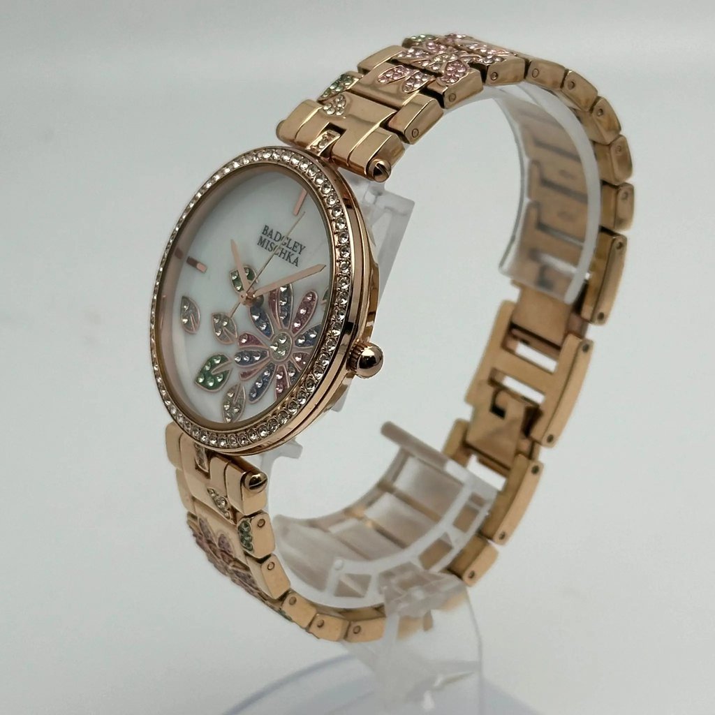 3rd image of Badgley Mischka Badgley Mischka BA/1388MPRG Wristwatch, PreOwned condition