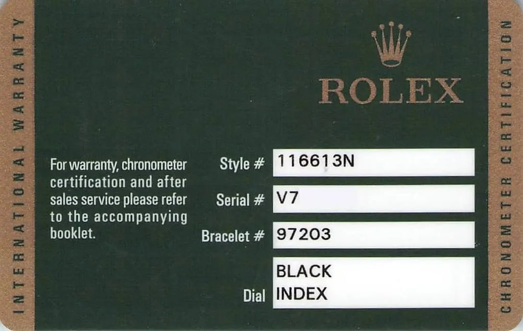 7th image of Rolex 116613N Wristwatch, PreOwned condition