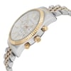 View Of Crown Facing Side Of Michael Kors MK8344 Stainless Steel Watch Display Model Condition