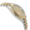 View Of Opposite Crown Facing Side Of Rolex 126333 Stainless Steel Watch Unworn Condition