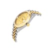 View Of Crown Facing Side Of Rolex 126303 Stainless Steel Watch Pre Owned Condition