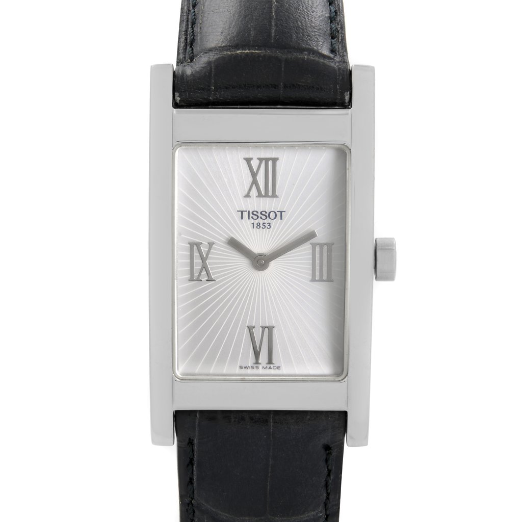 Front Full View Of Tissot T016.309.16.033.00  Stainless Steel Watch Pre Owned Condition {Product Condition}
