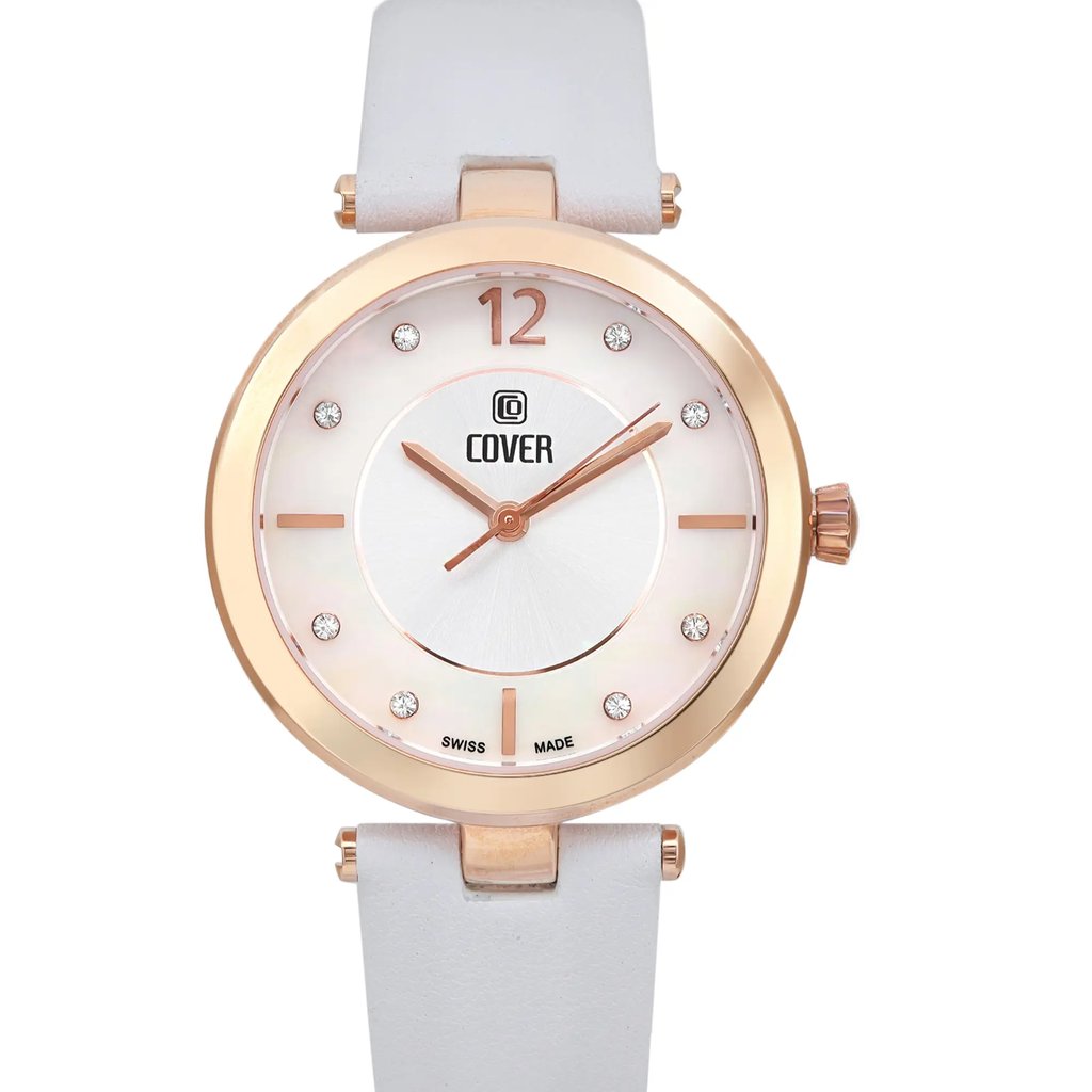 Front Full View Of COVER CO193.14 Stainless Steel Watch Display Model Condition Excellent