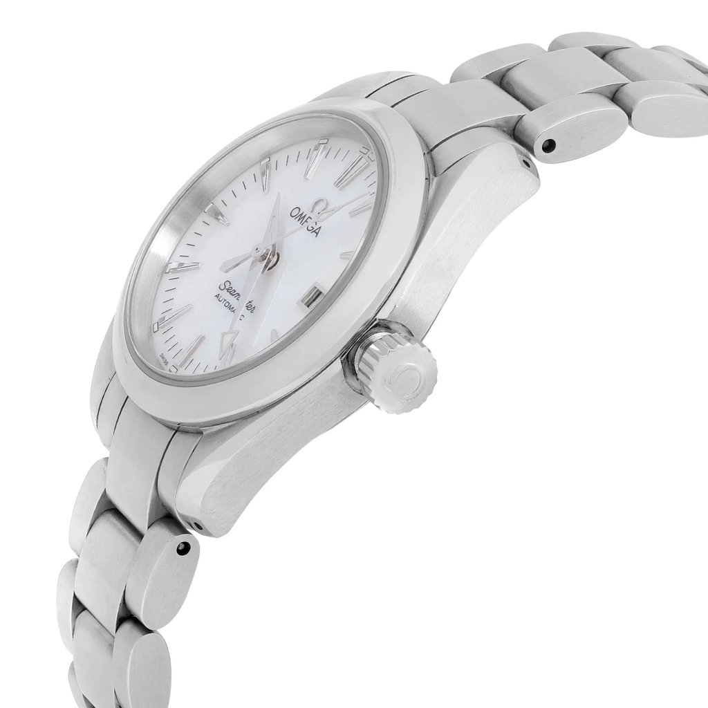 View Of Crown Facing Side Of OMEGA 2573.70.00 Stainless Steel Watch Pre Owned Condition