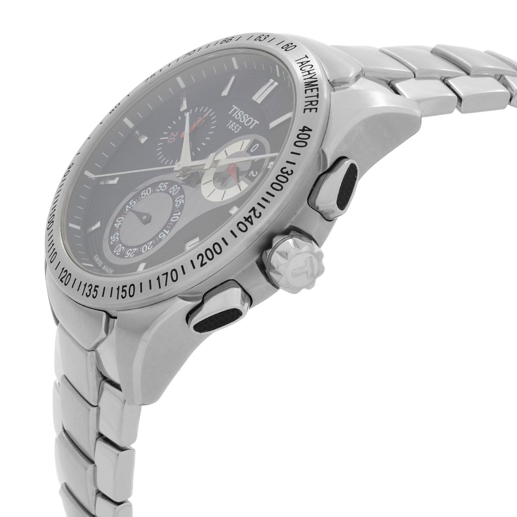 View Of Crown Facing Side Of Tissot T024.417.11.051.00  Stainless Steel Watch New With Defects Condition