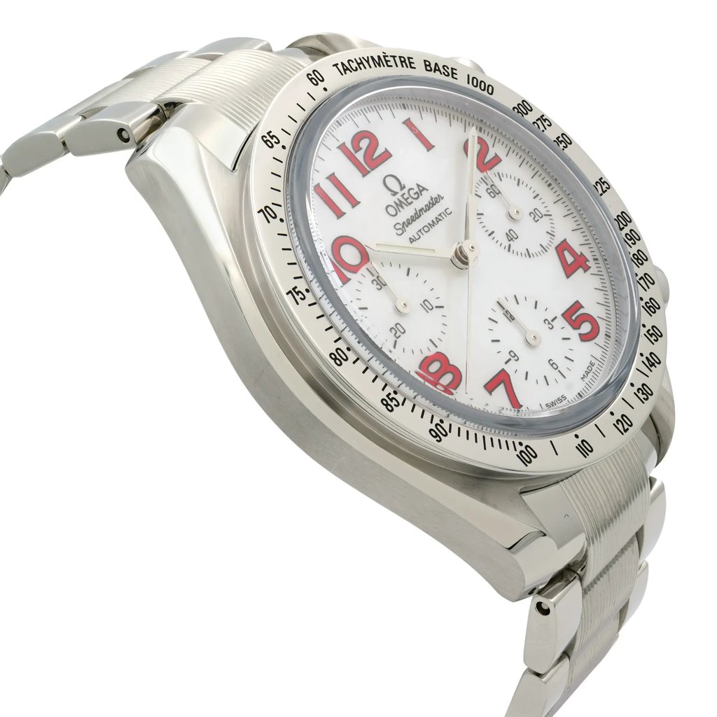 View Of Opposite Crown Facing Side Of OMEGA 3534.79.00 Stainless Steel Watch Pre Owned Condition