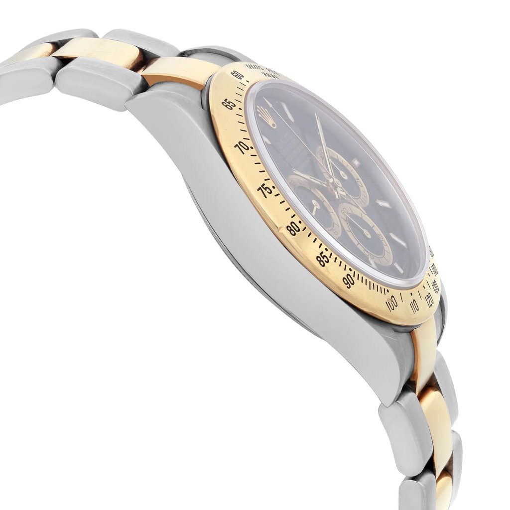 View Of Opposite Crown Facing Side Of Rolex 16523 Stainless Steel Watch Pre Owned Condition