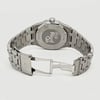 Back View Of Screwback Back Case And Open Stainless Steel Band Of Audemars Piguet 67601ST Watch Pre Owned Condition