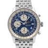 Up Close Front Facing Picture Of Breitling A13322 Stainless Steel Watch Pre Owned Condition