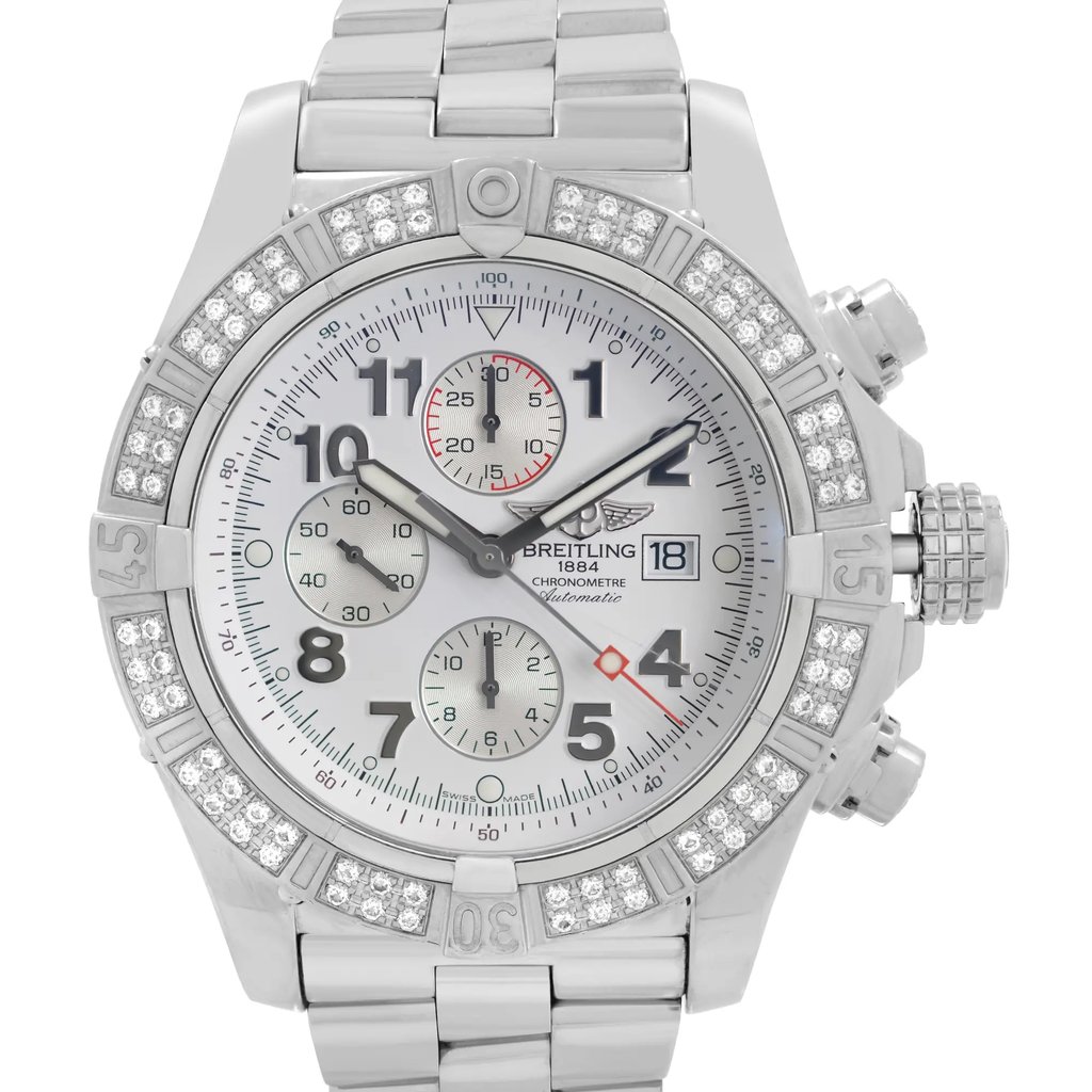 2nd image of Breitling Breitling Super Avenger Wristwatch, PreOwned condition