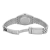 Back View Of Solid Back Case And Open Stainless Steel Band Of Rolex 126334 Watch Unworn Condition