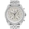 Up Close Front Facing Picture Of Breitling A4436212/G573-970A Stainless Steel Watch Pre Owned Condition