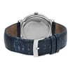 Back View Of Snap Back Case And Closed Leather Band Of Tissot T122.410.16.043.00 Watch Pre Owned Condition