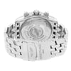 Back View Of {Caseback} Back Case And Closed Stainless Steel Band Of Breitling A1335611/F517-372A Watch Pre Owned Condition