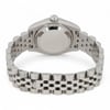 Back View Of Screwback Back Case And Closed Stainless Steel Band Of Rolex  179174 Watch Pre Owned Condition