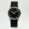 Front Full View Of Mondaine A672.30351.14SBB Stainless Steel Watch Display Model Condition {Product Condition}